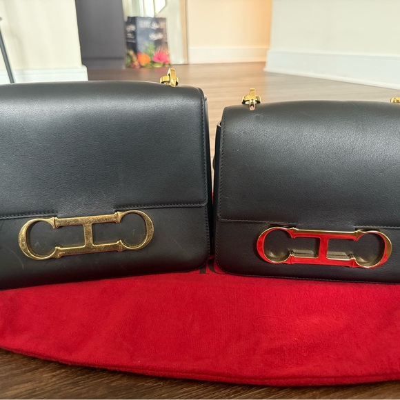 Carolina Herrera Initials Insignia Small Shoulder Bag - Picture 5 of 5